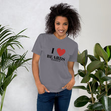 Load image into Gallery viewer, Women&#39;s I Love Beards T-Shirt
